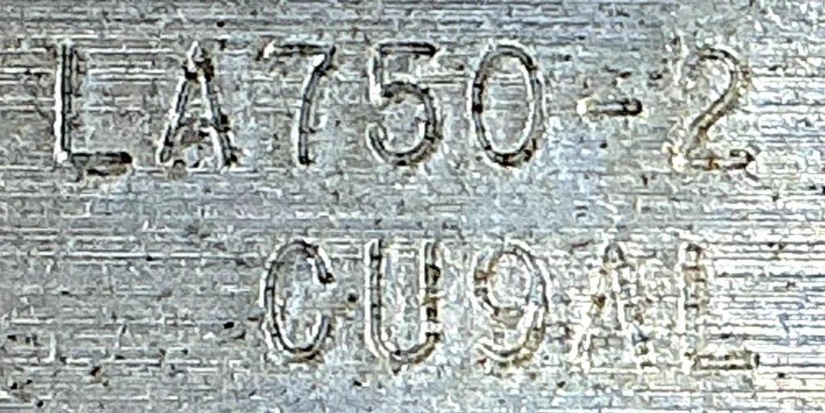 Used Lot of 2 CMC LA750-2 Terminal Lug 750KCMIL-1/0 121300KCMIL-1/0 CU9AL
