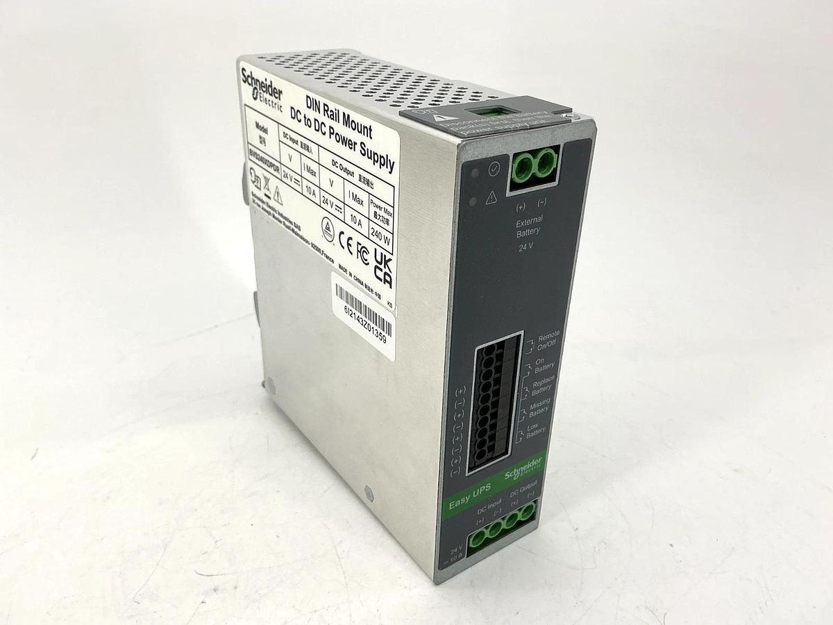 New Schneider Electric BVS240XDPDR Easy UPS Power Supply 24VDC-DC 10A