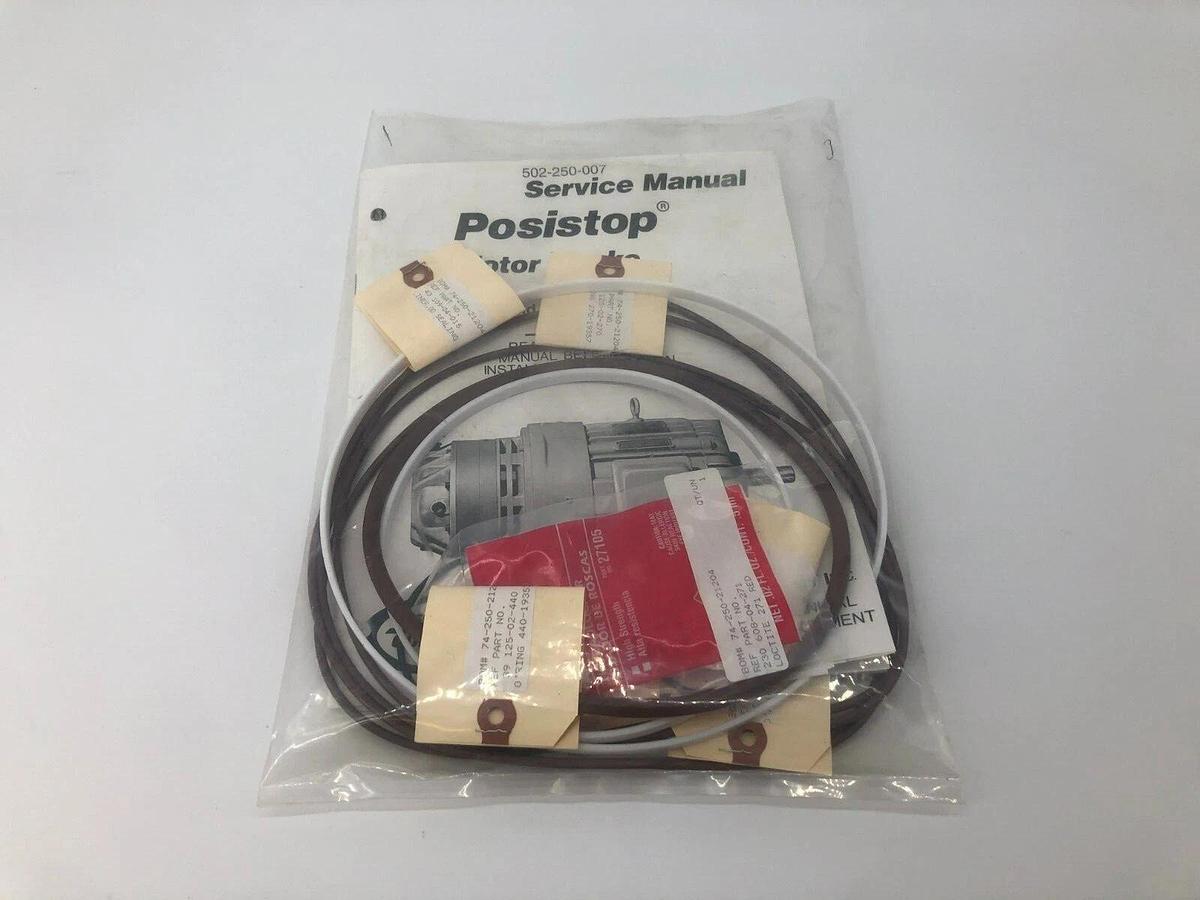 Used New Posistop Motor Brake O-Ring Replacement Kit for MB-250, MB-280, MB-350
