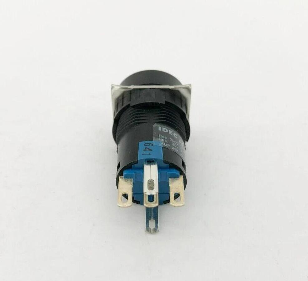 Lot of 5 New IDEC AL6M-M100 Round Pushbuttons SPDT 16mm