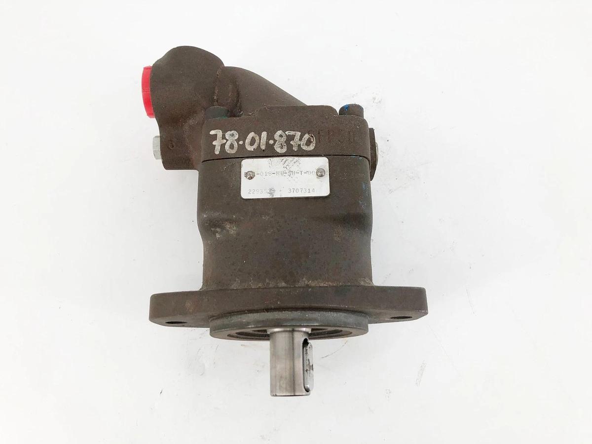 Used Parker 3707314 Small Frame Fixed Displacement Bent Axis Motor F11-019-HU-SH-T-00