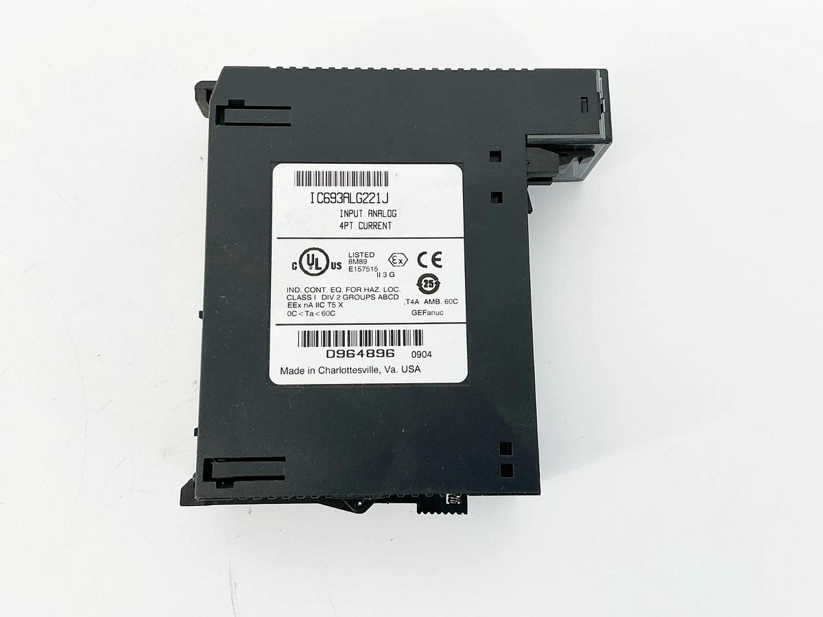 Used GE Fanuc IC693ALG221J PLC Analog Input PLC Module 4PT Current
