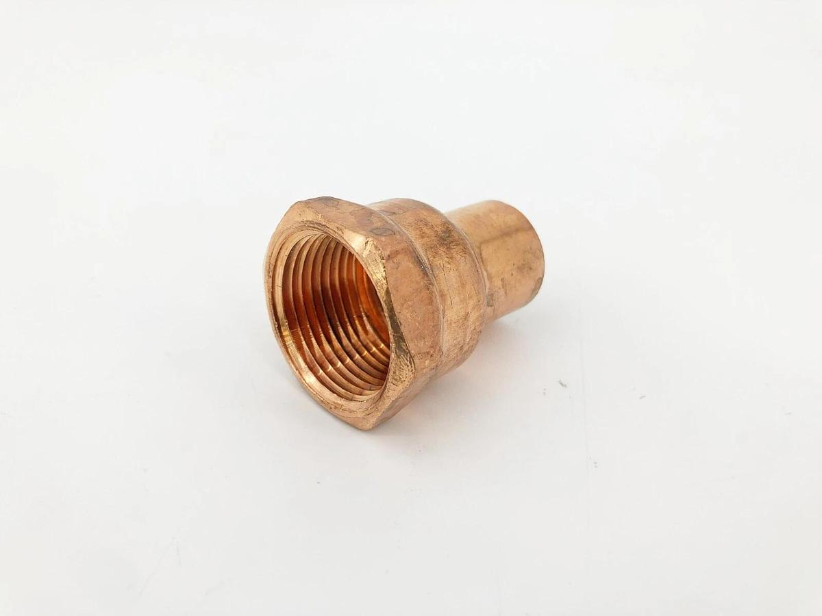 Lot of 2 New Nibco 603R 3/4x1 Reducing Adapters Wrot Copper 1VLT6