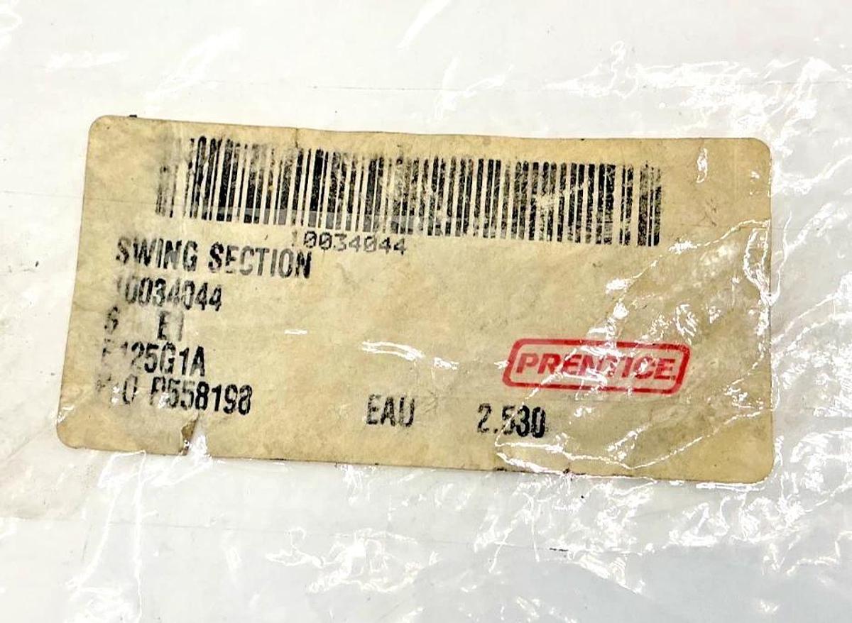 New Prentice 10034044 Valve Swing Section E125G1A - No Box