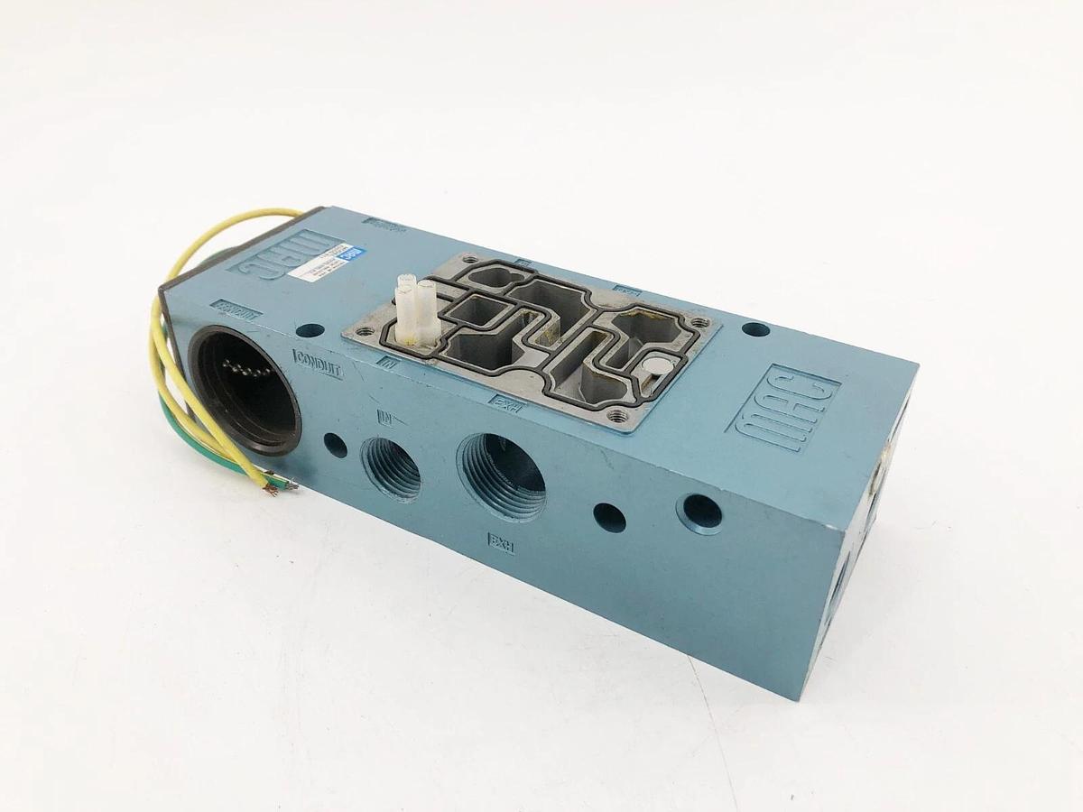 Used MAC Valves 6300D-511 Solenoid Valve Block