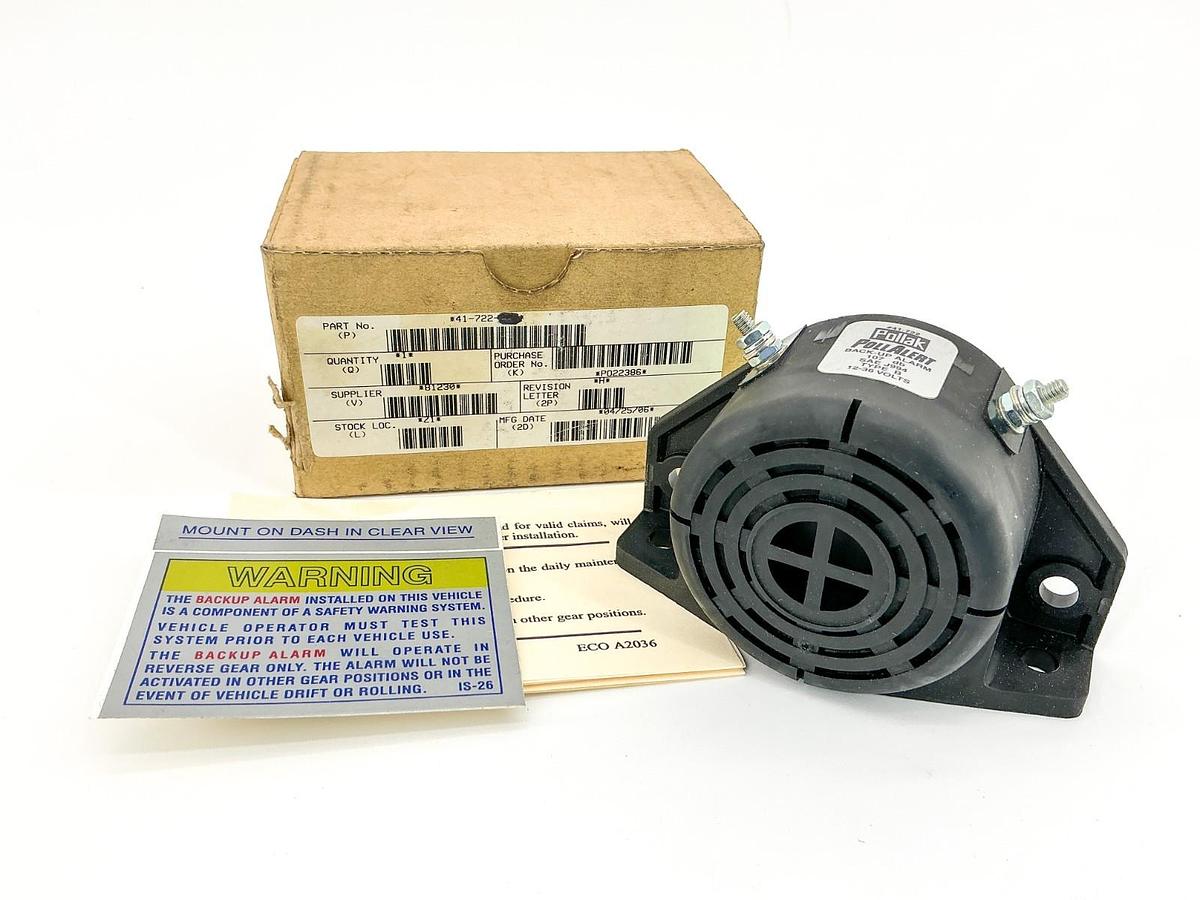 New Pollak 41-722 Back-Up Alarm 12036V 107db Type B