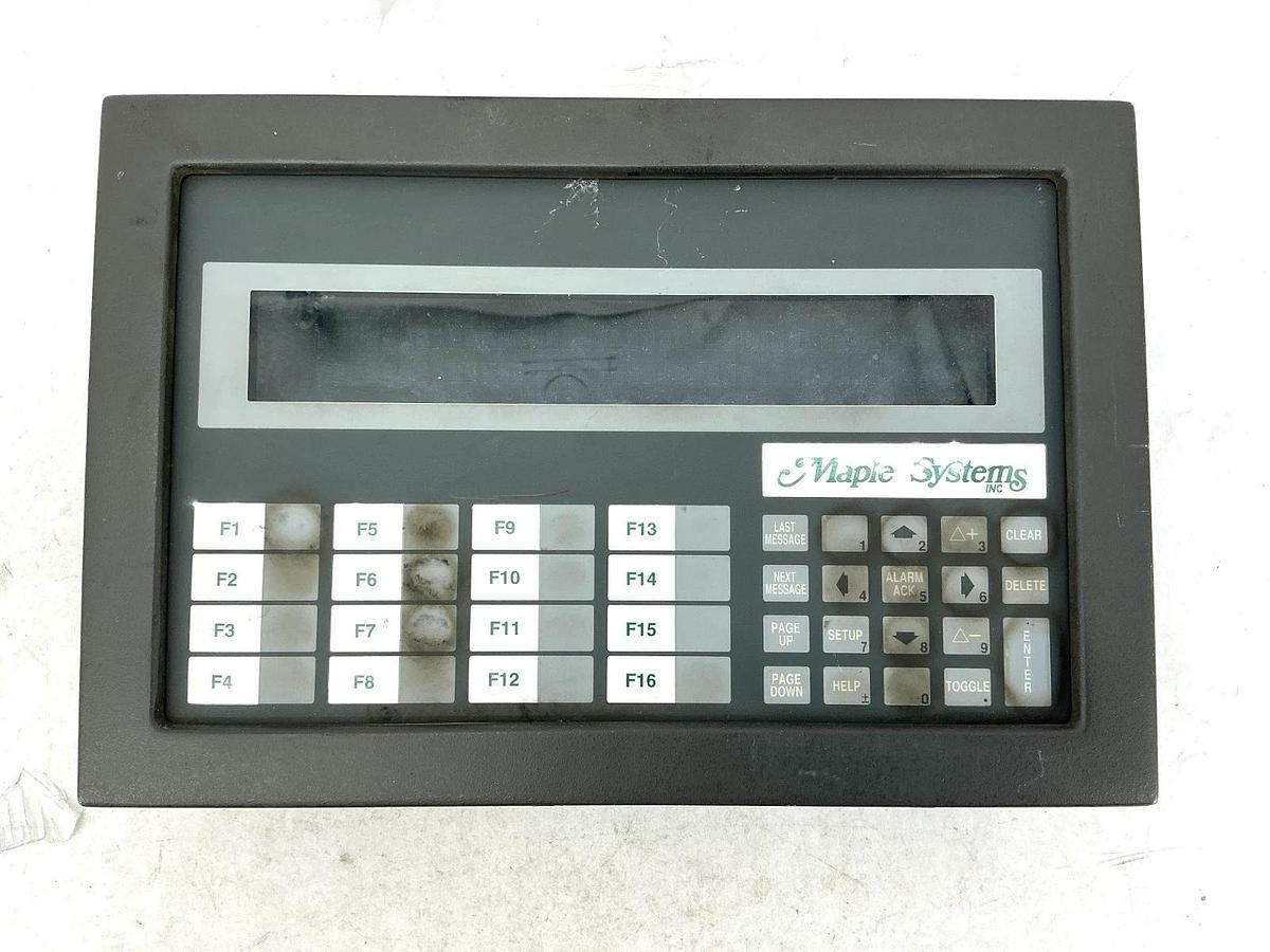 Used Maple Systems 0IT4400-A00 Operator Interface Terminal 12-30VDC For Parts Only