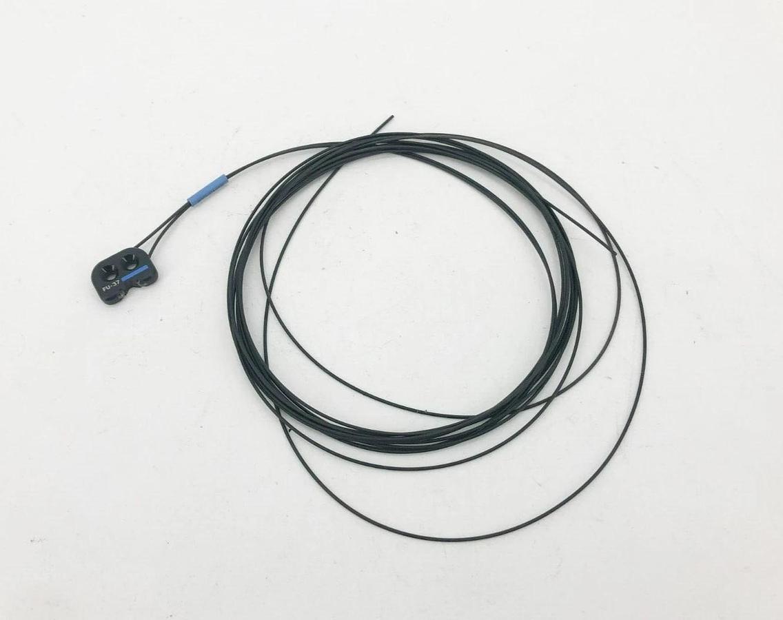 New Keyence FU-37 Fiber Optic Cable Photo Sensor