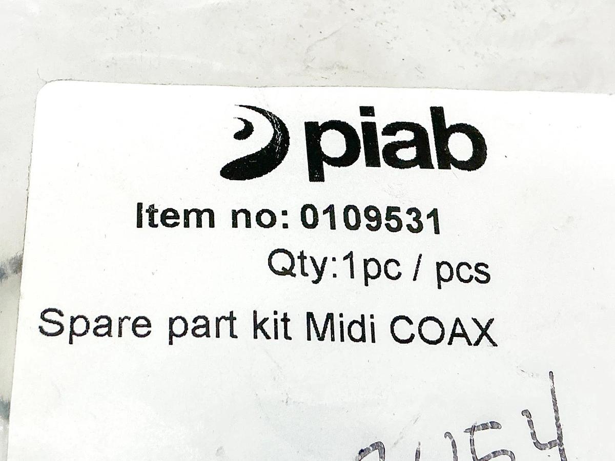 New Piab 01.09.531 Spare Part Kit Midi COAX 0109531