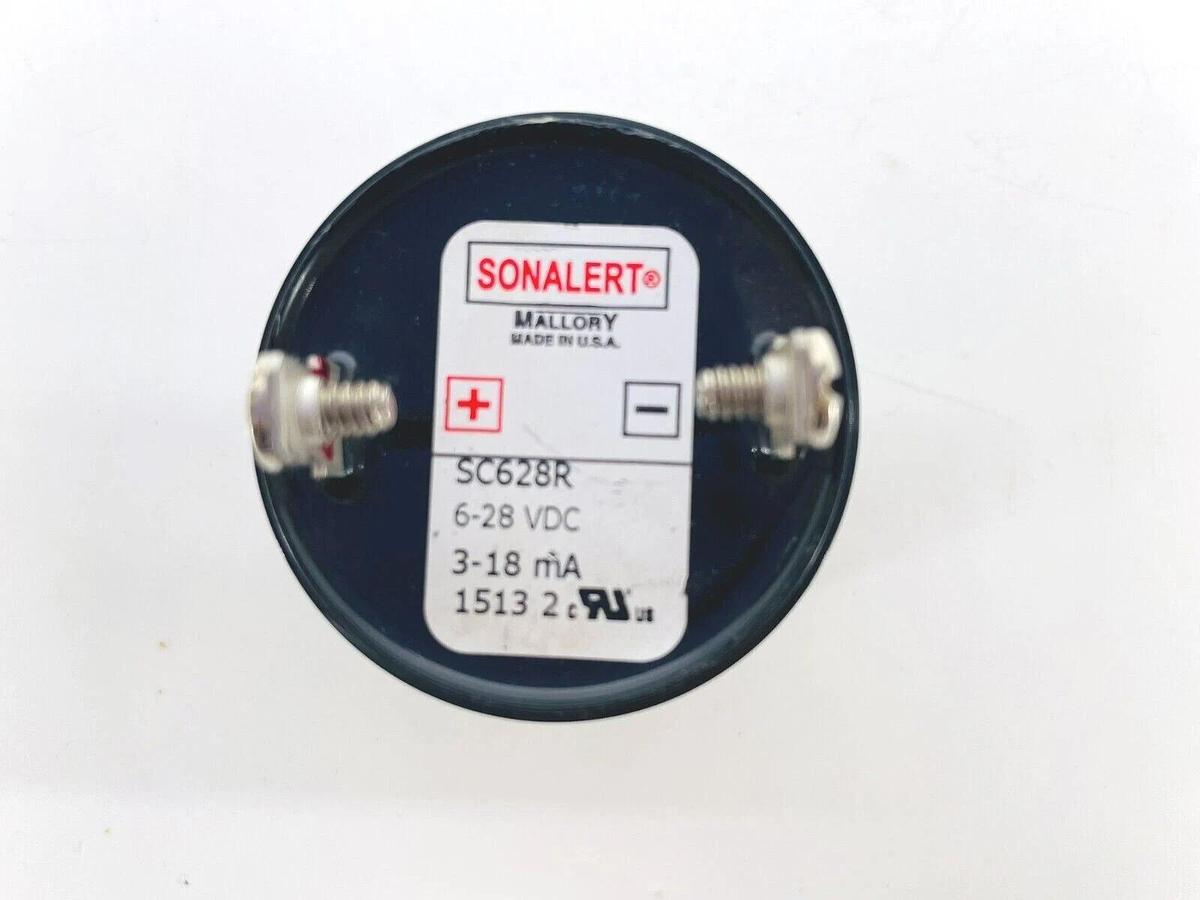 Used New Sonalert SC628R Indicator Constant 6-28VDX Med