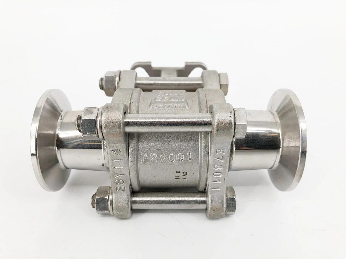 New QSM 1" 1000 WOG CF8M Ball Valve Stainless Steel - No Box