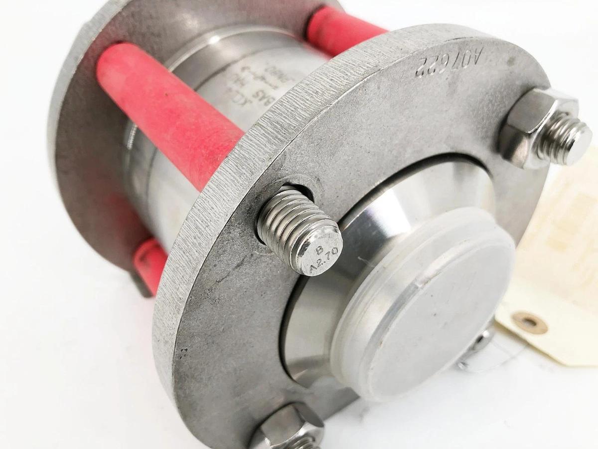 New Meca-Inox PZ4LBWNI050A6MC Sanitary Valve PN80 M-I-DN50 (Missing Hardware)