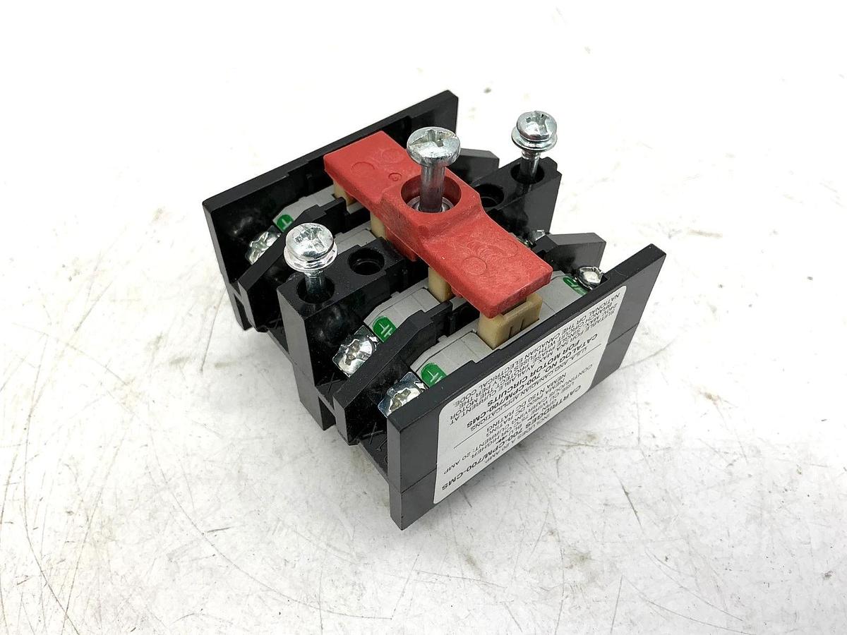 New Allen Bradley 700-PKB40 Ser D Type PK Second Deck 4NO 0NC 4P 20A 700PKB40