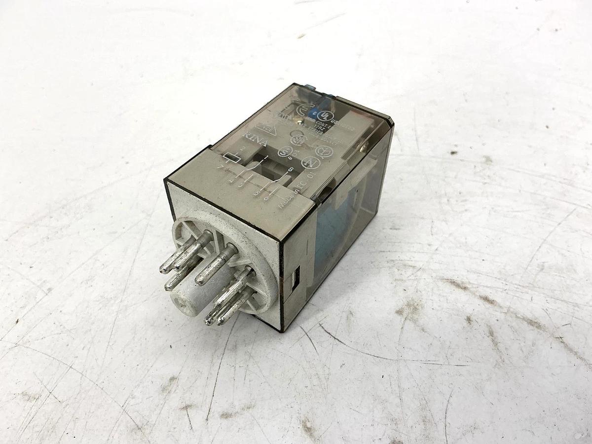 Used Lot of 3 Finder 60.12.9.024.0040 General Purpose Relay 8-Pin 24VDC Coil 10A 250V