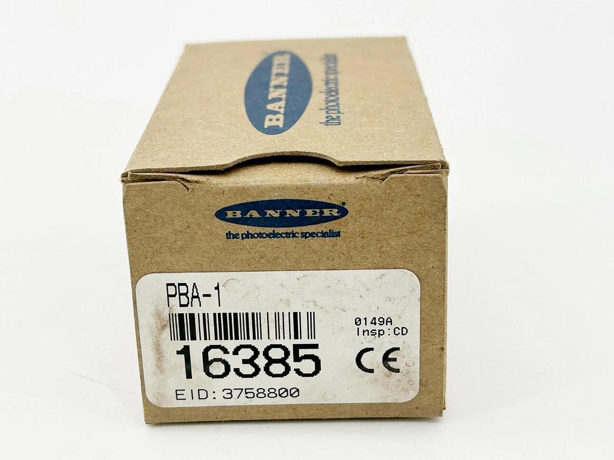 New Banner Engineering PBA-1 Wire Power Block 105-130VAC 16385