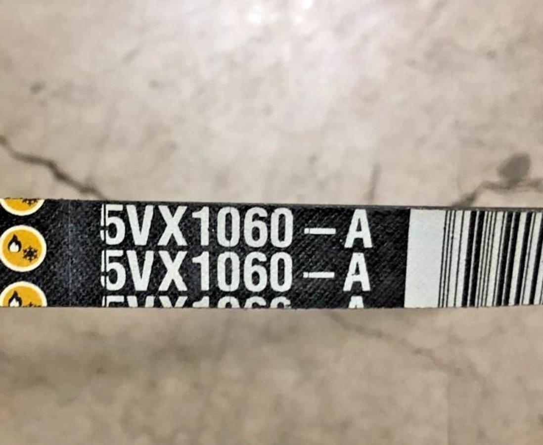 Lot of 2 New Continental 5VX1060-A Cogged V-Belts - No Box
