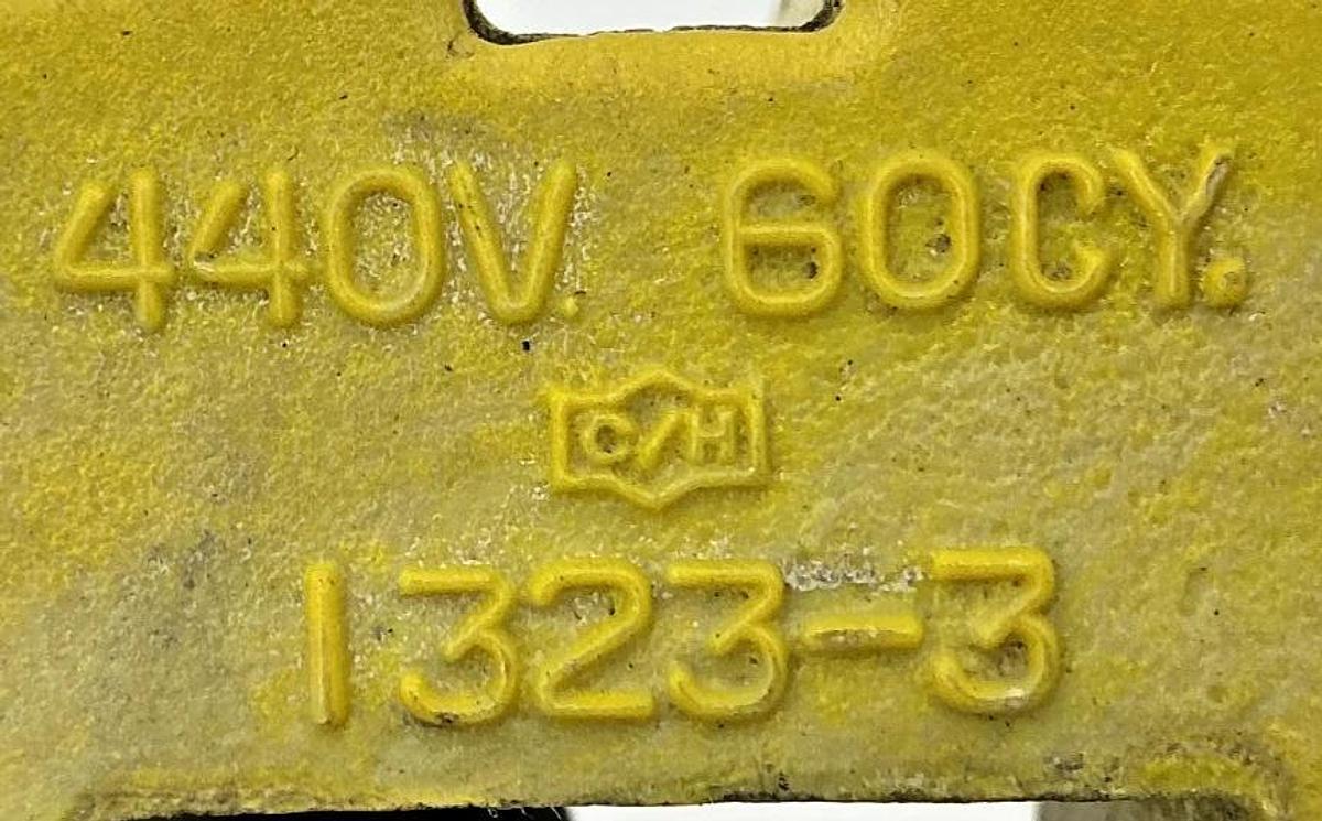 Used Cutler-Hammer 9-1323-3 Magnetic Coil 440V 60CY 1323-3