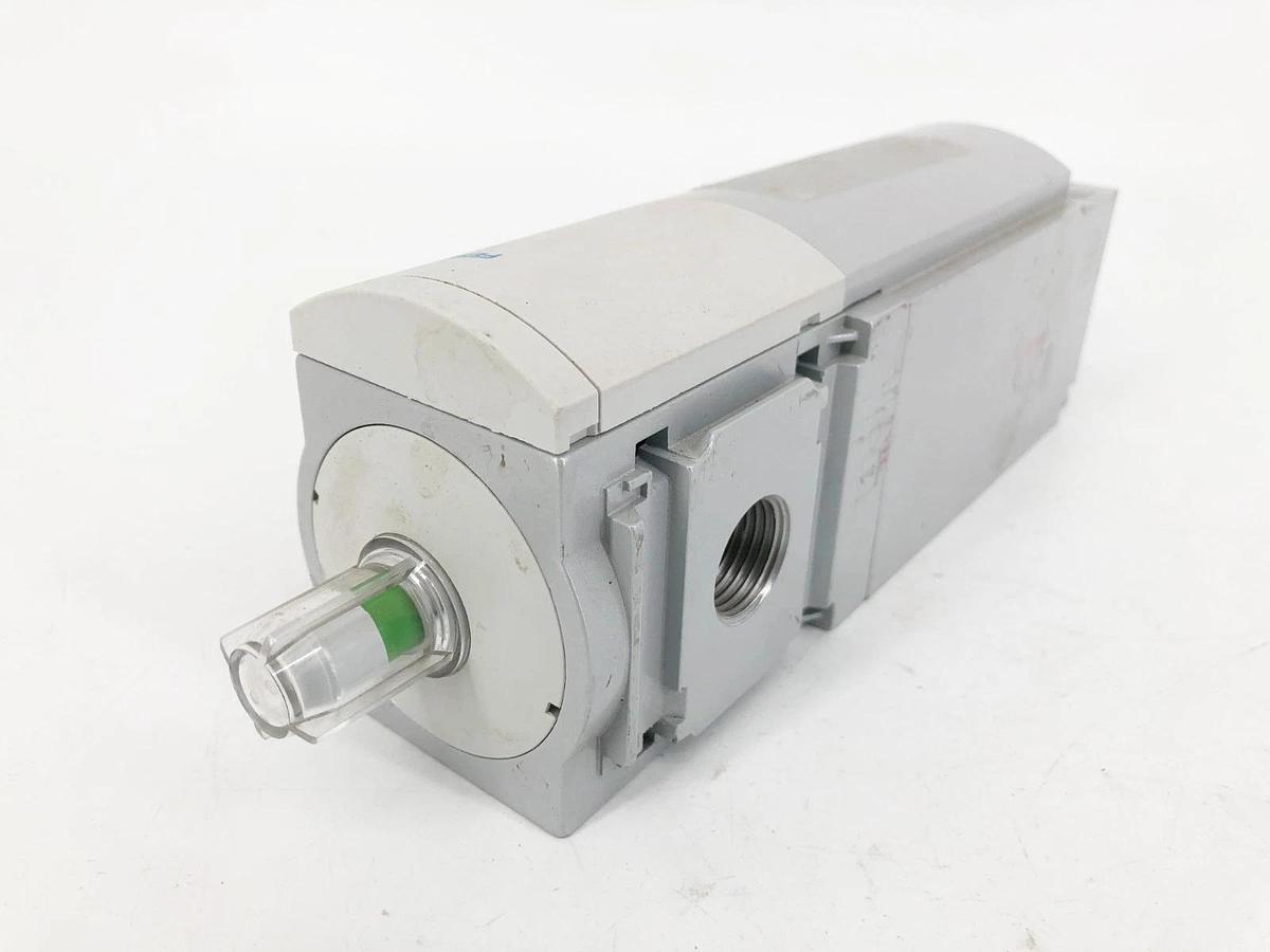 New Festo MS6-LFM-1/2-B-R-M-HF-DA Pneumatic Filter 527670 300psi - Missing Parts