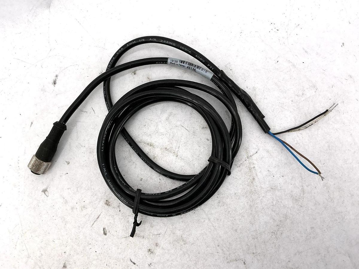 Used Lot of 3 Banner Engineering MQDC-406 Cable Cordset 4-Wire Female 45136