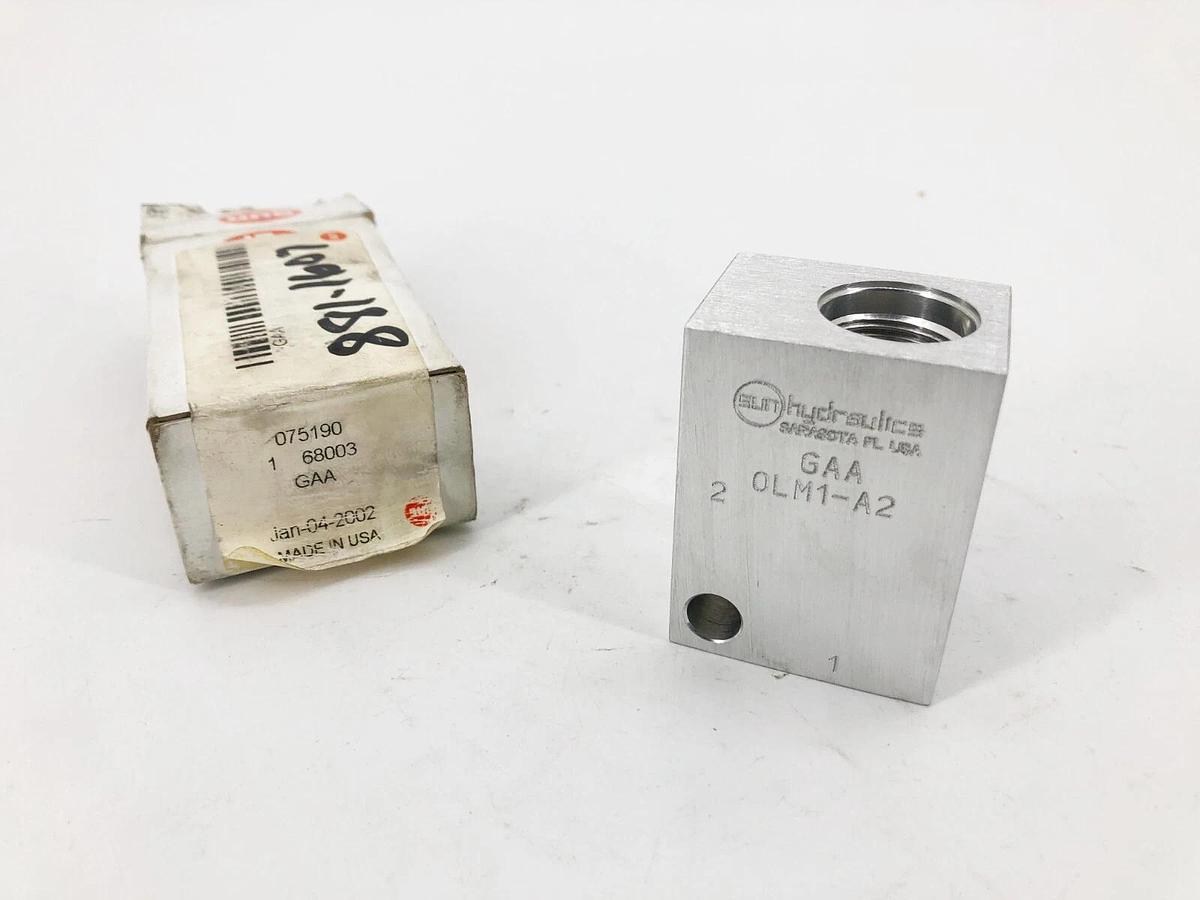 New Sun Hydraulics GAA Line Mount Manifold