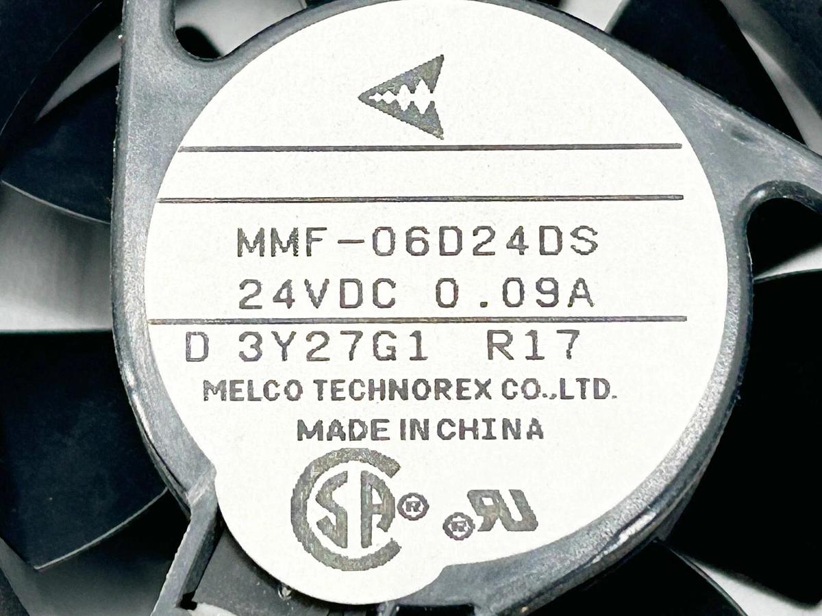 New Lot of 2 MMF-06D24DS Cooling Fan 24VDC 0.09A