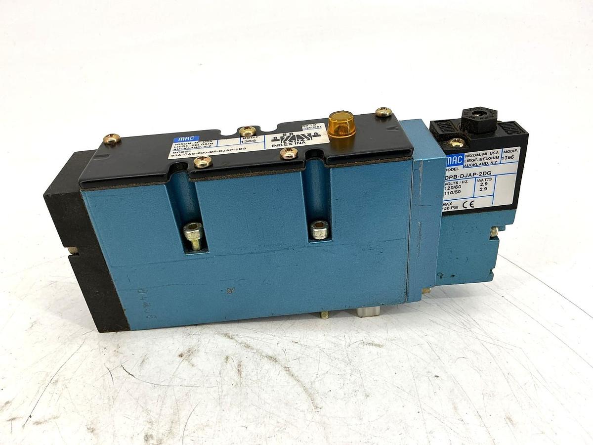 New MAC Valves 93A-CAB-000-DP-DJAP-2DG 2.9Watts 110/120VAC 120PSI - No Box