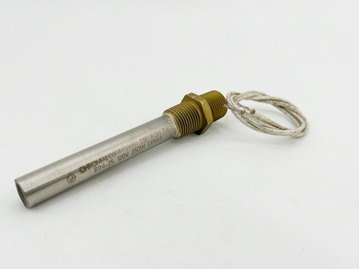 New Chromalox RIN-25 Heating Element 120V 250W