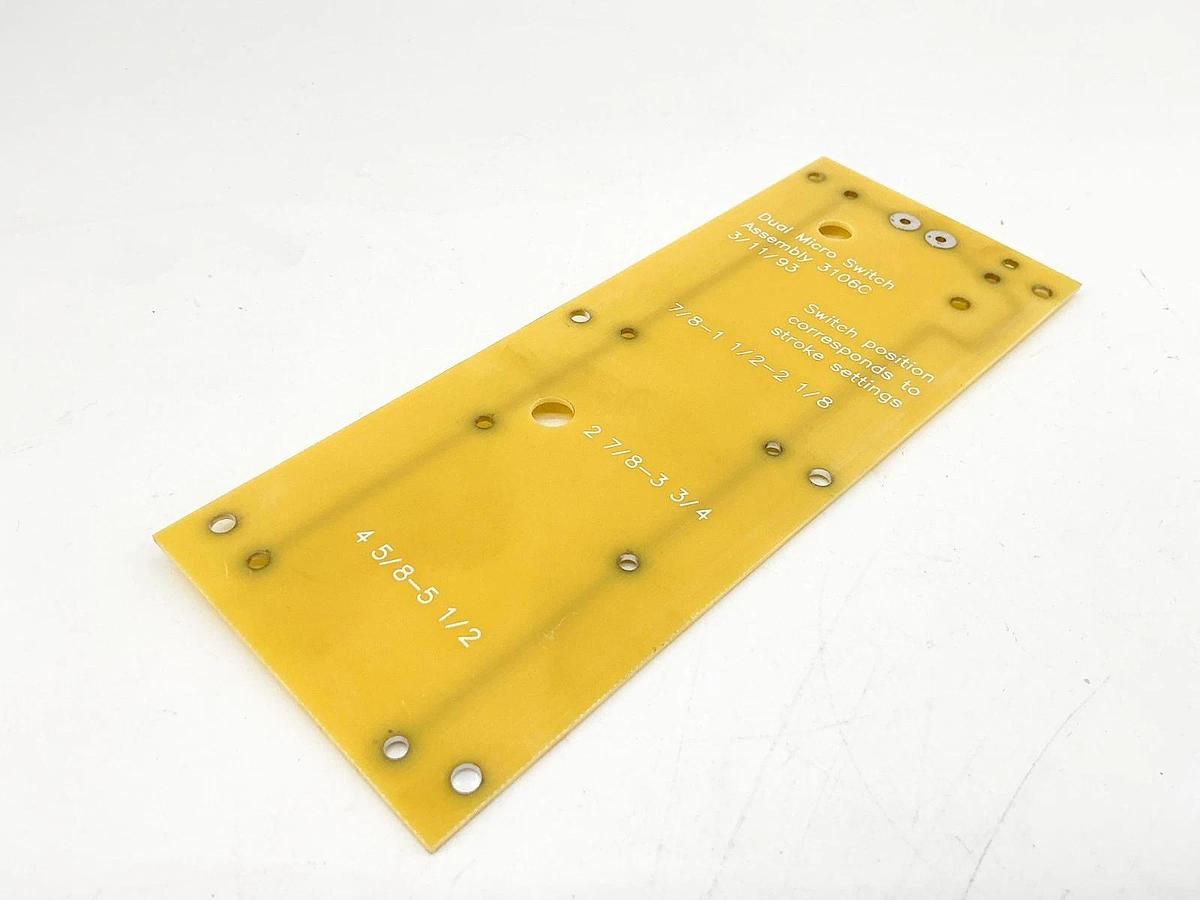 New Lot of 2 3106C Dual Micro Switch Assembly - No Box