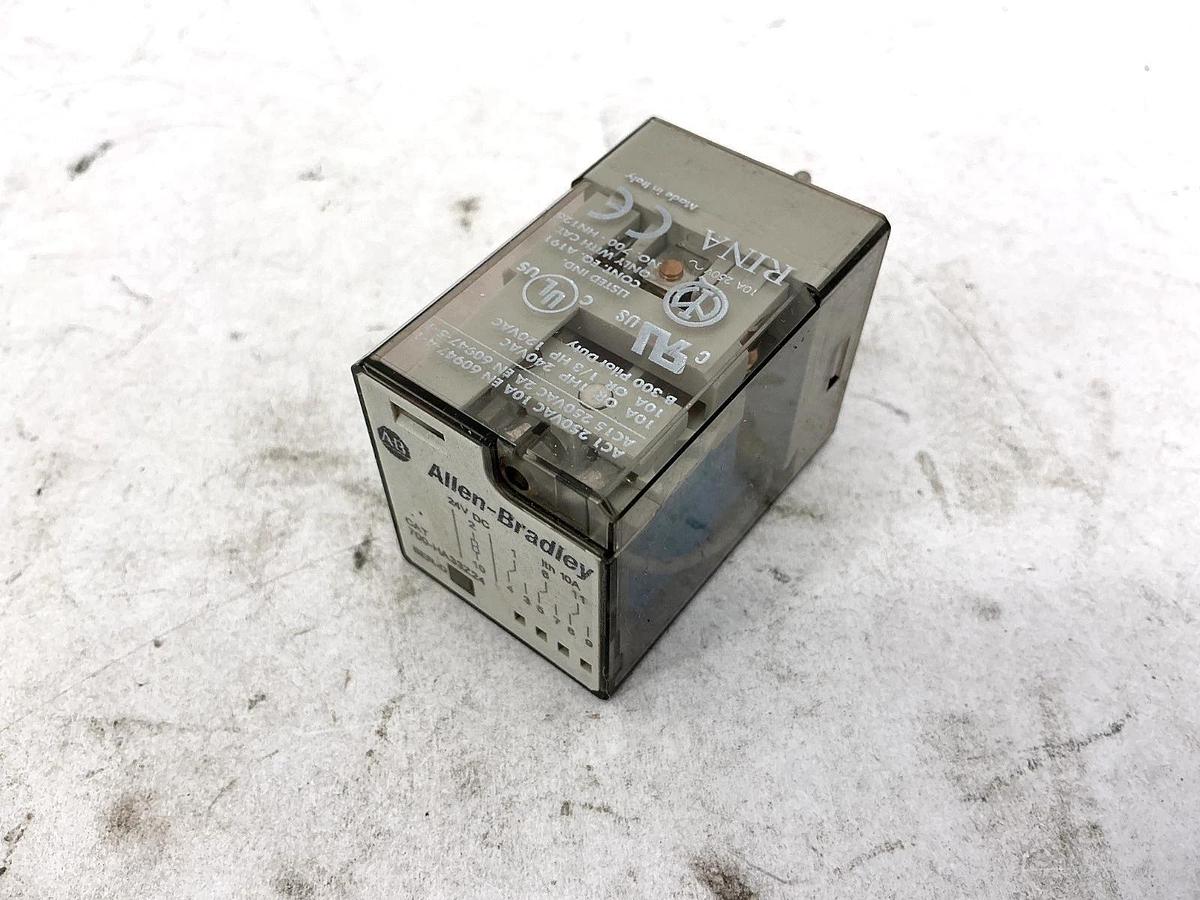 New Allen Bradley 700-HA33Z24 Ser D Relay 11-Pin 10A 250VAC