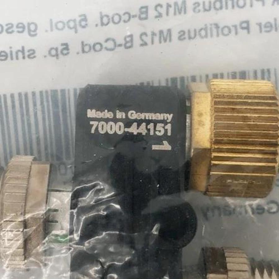 New Murr Elektronik 7000-44151-0000000 T-Coupler Profibus M12 B-Cod 5p Shielded