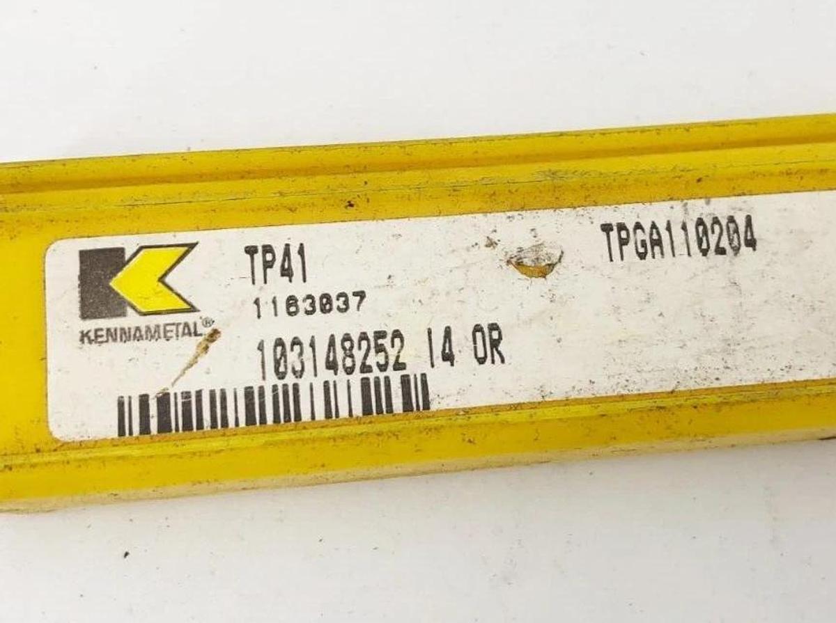 Lot of 7 New Kennametal TPGA110204 Carbide Inserts TP41