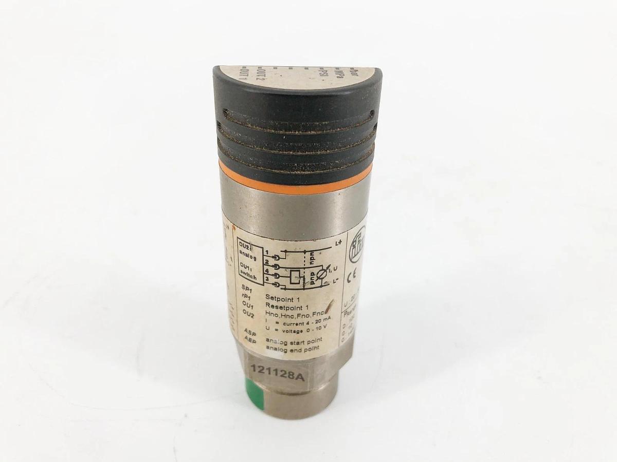 Used IFM Efector PN2222 Pressure Sensor PN-100-SBN14-MFRKG/US