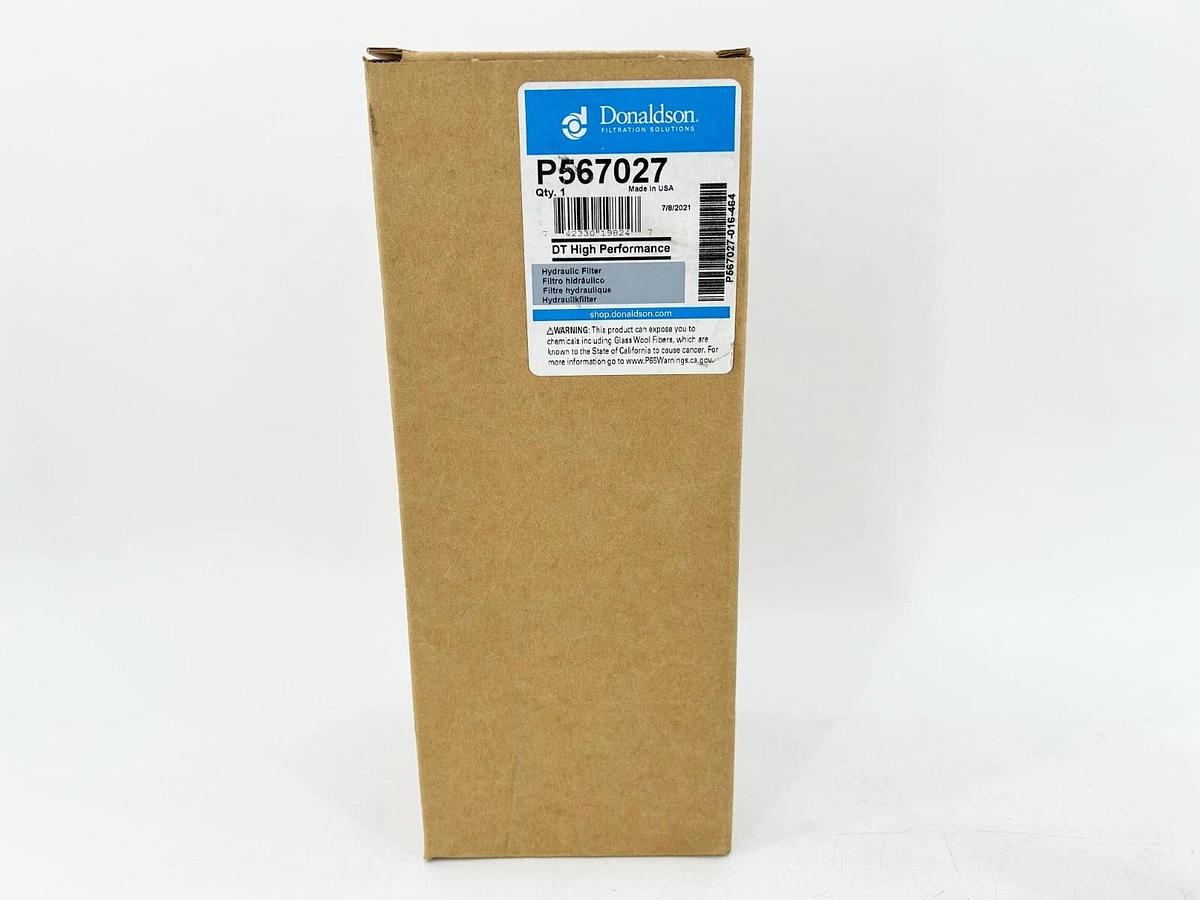 New Donaldson P567027 Hydraulic Cartridge Style Filter 12 Micron Filtration