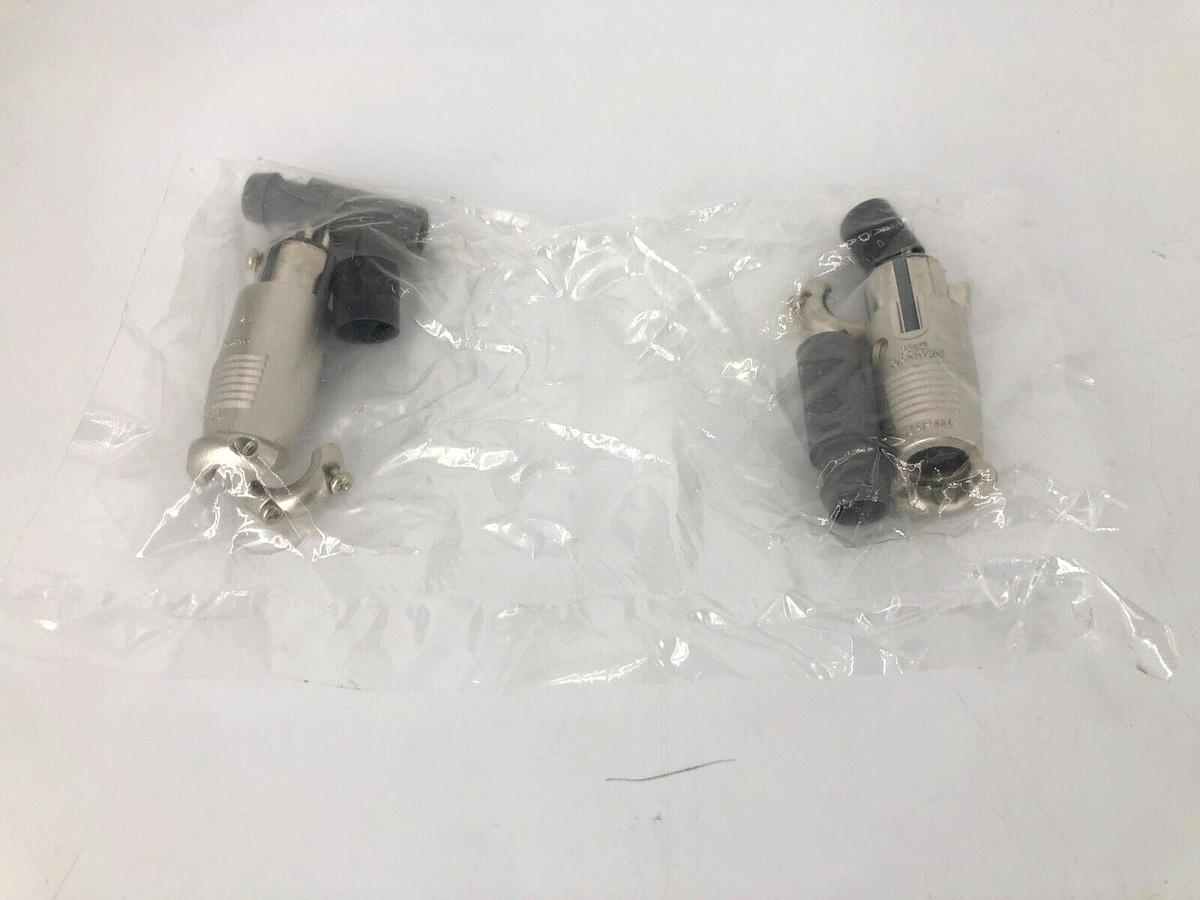 Lot of 2 New ITT Cannon XLR-5-11C 5-way Female XLR Plugs