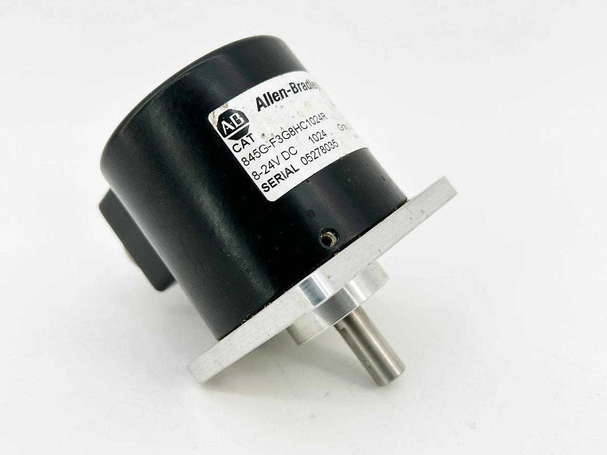 Used Allen Bradley 845G-F3G8HC1024R Encoder Absolute Size 25 24V 19Pin Ser.B