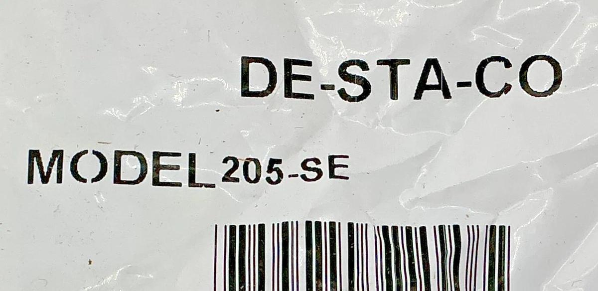 Lot of 3 New DE-STA-CO 205-SE Horizontal Manual Hold-Down Clamp