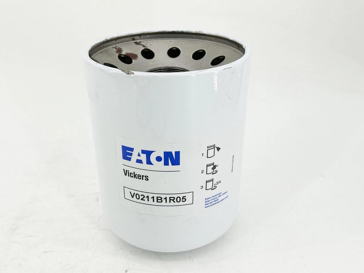 New Eaton V0211B1R05 Spin On Hydraulic FIlter Element 6 Micron Absolute - No Box