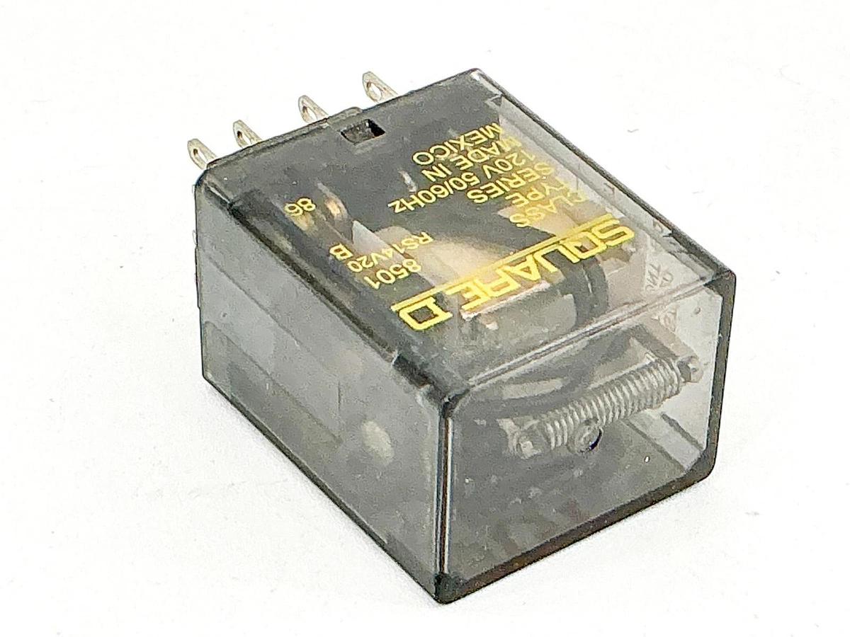 New Square D 8501RS14V20 Relay 120V 5A 1/10HP - No Box