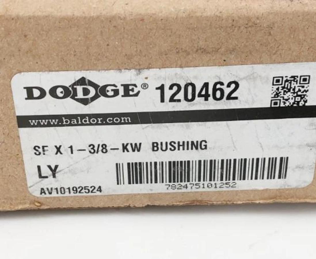 New Dodge 120462 Taper Lock Bushing 1.375" Bore SF X 1-3/8-KW - No Hardware