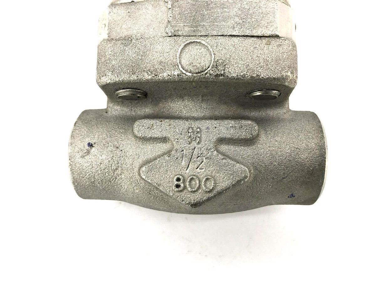 New OMB Valves 810 NACE Forged Stainless Steel Gate Valve 1/2" RB