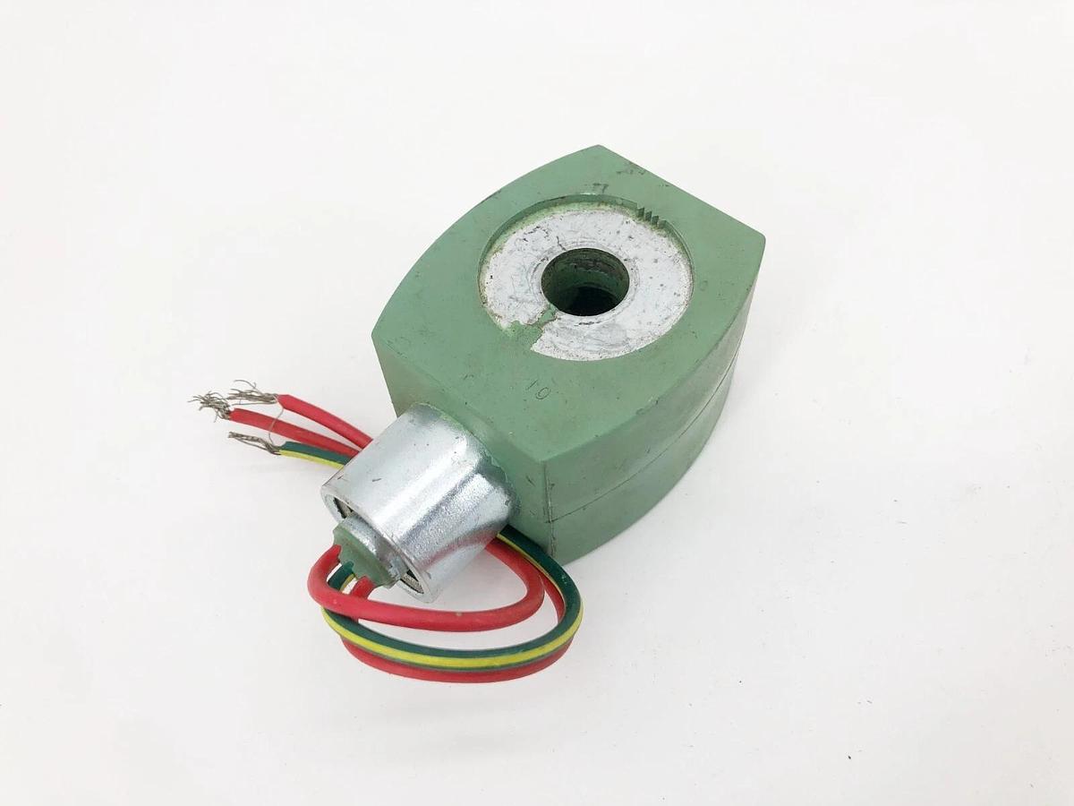 Used Lot of 2 Asco 238610-032-D Solenoid Valve Coils 120/60 110/50 MP-C-080