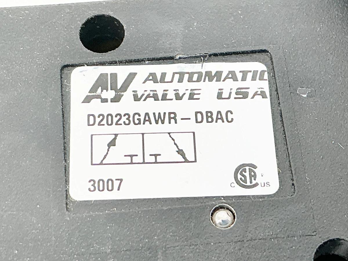 New Automatic Valve D2023GAWR-DBAC Solenoid Valve 120V 7019-9AAC - No Box