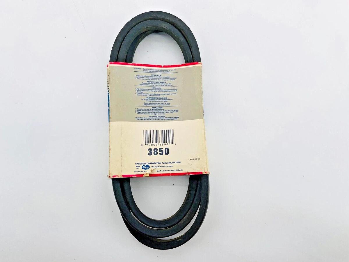 New Gates 3850 Truflex Belt 5L850 21/32in X 85in