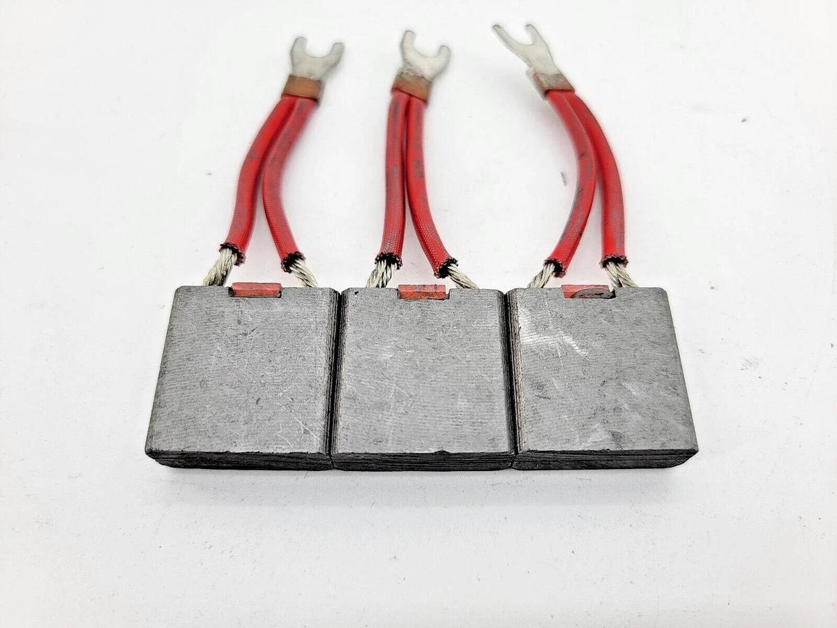 Lot of 3 New Helwig Carbon 13-501212-576-4-01 Carbon Brushes