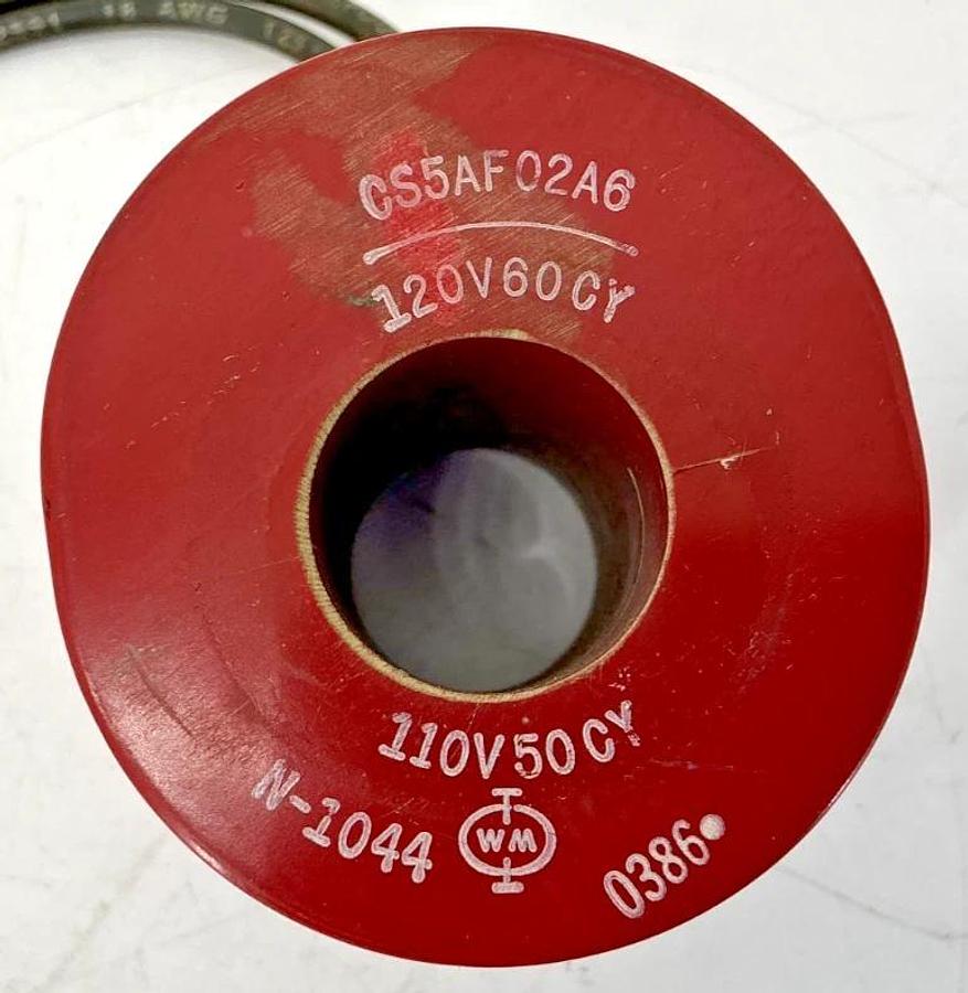 CS5AF02A6 Solenoid Coil 2-Wire 110/120VAC 50/60HZ
