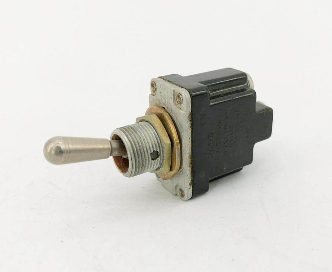 New Honeywell 1TL1-8 Toggle Switch 10A @ 277VAC MS24523-26