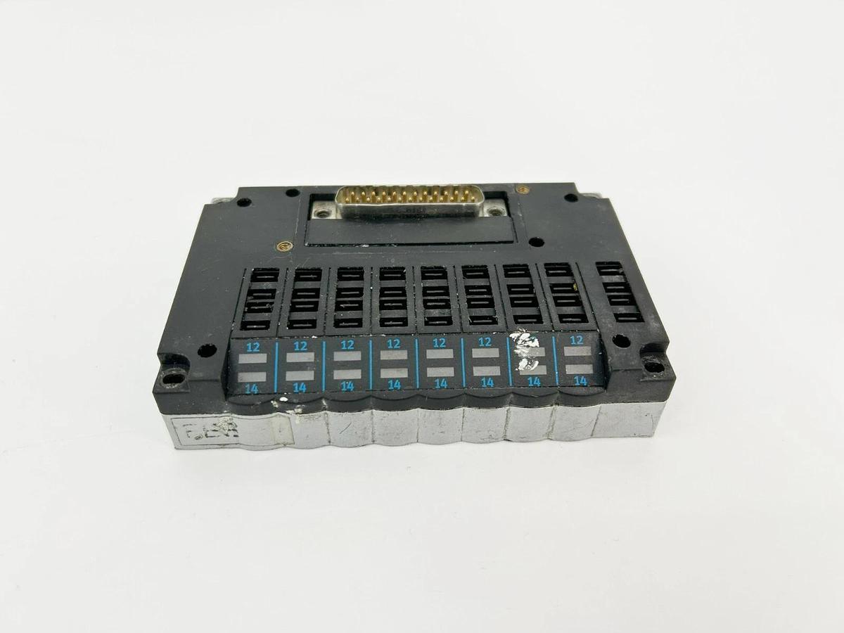 Used Festo CPV10-GE-MP-8 Electro-Pneumatic Manifold Interface 24VDC 18255 No Hardware