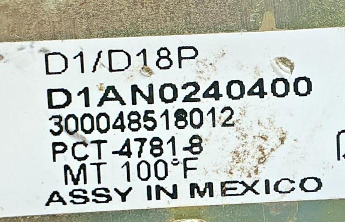 Used RobertShaw Chromalox 300-048518-012 D1/D18P Thermostat 0-100F 30A 120/277VAC