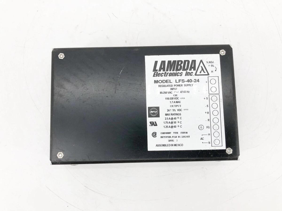 Used Lambda LFS-40-24 Regulated Power Supply 24VDC