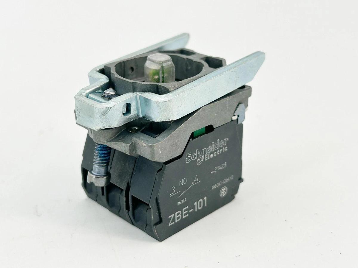 New Schneider Electric ZB4BW0B45 Contact Block Push Button 24V Red Lens LED